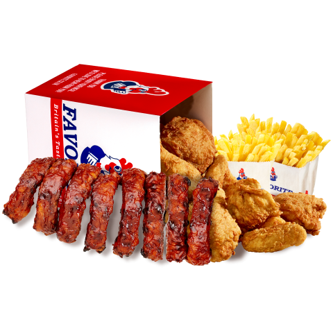 Family BBQ Rib Combo Max