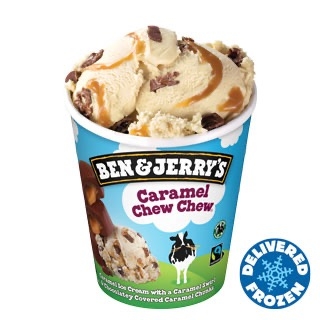 Ben & Jerry's Caramel Chew Chew Ice Cream