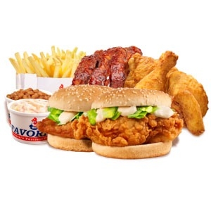 Family Roundhouse Rib Combo