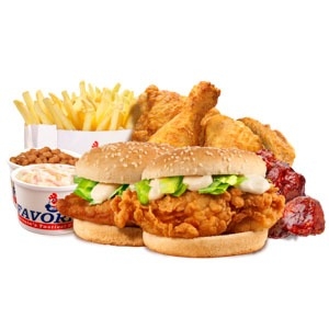 Family Roundhouse Wing Combo