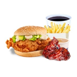 Fillet of Fire Burger Plus Meal