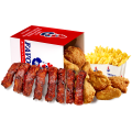 Family BBQ Rib Combo Max